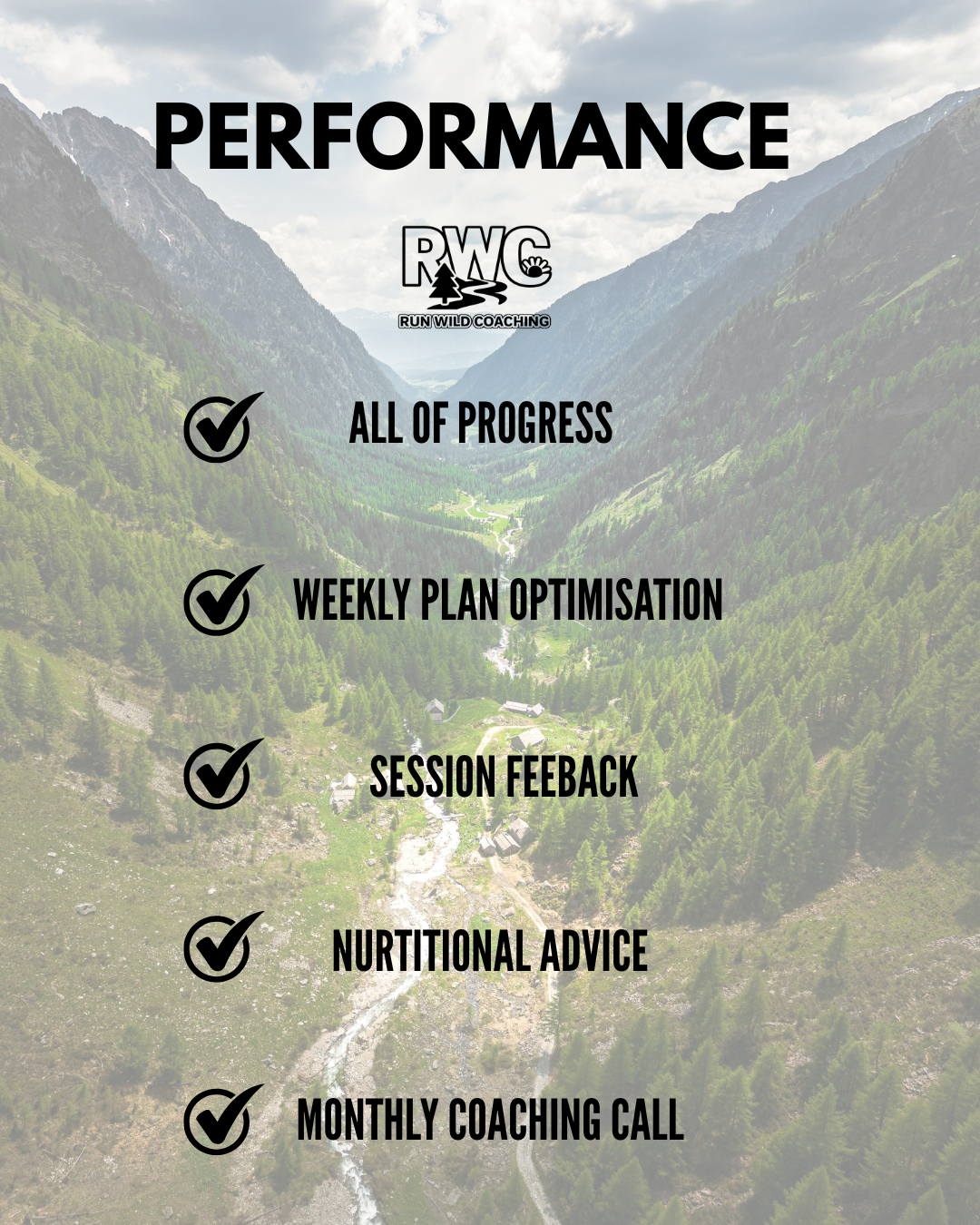Online Run Coaching - Performance