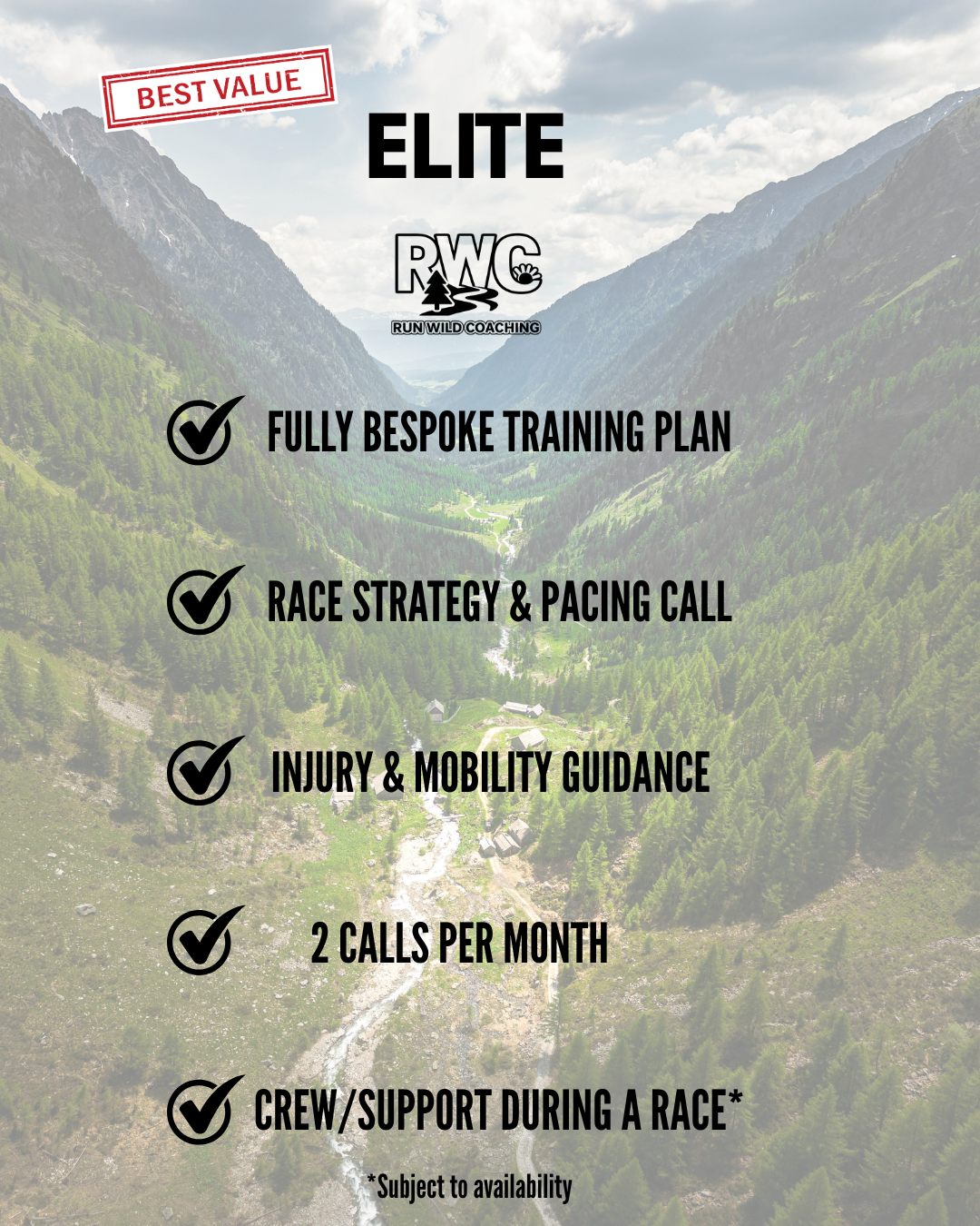 Online Run Coaching - Elite